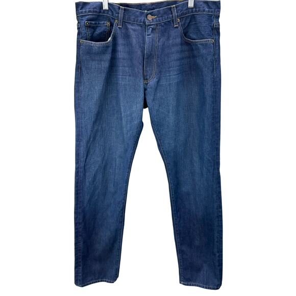 Brooks Brothers 1818 Denim Jeans Men’s Size 38x34 Slim Fit Supima Cotton - Picture 1 of 7